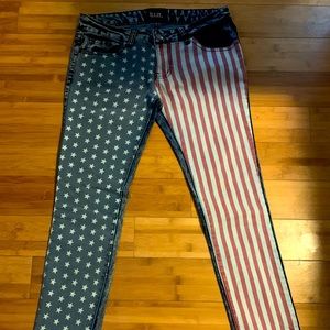 American flag jeans